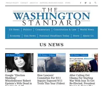 Thewashingtonstandard.com(The Washington Standard) Screenshot