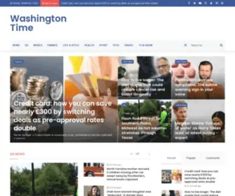 Thewashingtontime.com(The Washington Time) Screenshot