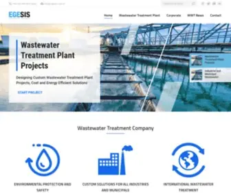 Thewastewater.com(Wastewater Treatment and Environmental Techologies Company) Screenshot