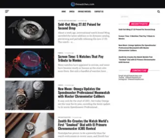 Thewatches.com(Watch News Platform) Screenshot