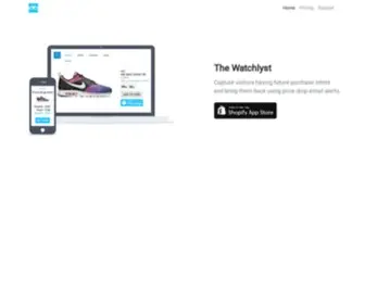 Thewatchlyst.com(The Watchlyst) Screenshot