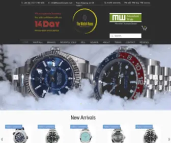 Thewatchroom.com(Quality Luxury Watches) Screenshot