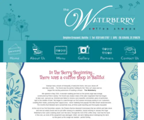Thewaterberry.co.za(The Waterberry Coffee Shoppe) Screenshot