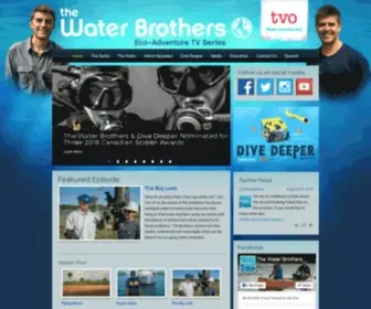 Thewaterbrothers.ca(The Water Brothers) Screenshot