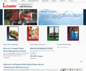 Thewaterexperts.com(Water Filtration and Treatment) Screenshot