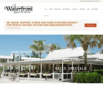 Thewaterfrontrestaurant.net(Curbside Food Pickup) Screenshot