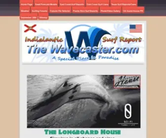 Thewavecaster.com(The Wavecaster) Screenshot