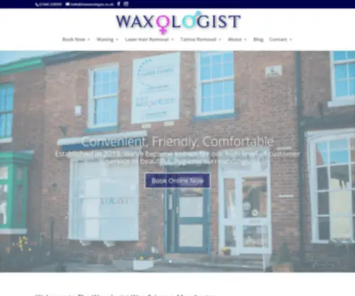 Thewaxologist.co.uk(Waxing Salon) Screenshot