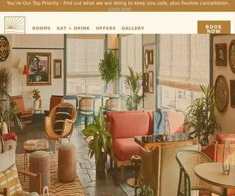 Thewayfinderhotel.com(The Wayfinder) Screenshot