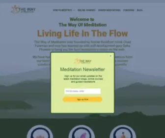 Thewayofmeditation.com.au(The Way of Meditation) Screenshot