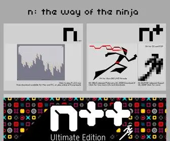 Thewayoftheninja.org(The Way of the Ninja) Screenshot