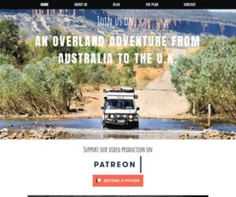 Thewayoverland.com(The Way Overland) Screenshot