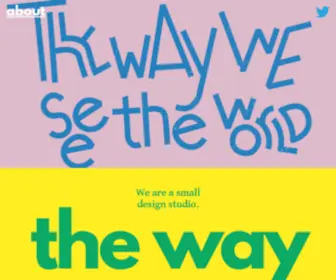 ThewayweseetheWorld.com(THE WAY WE SEE THE WORLD) Screenshot