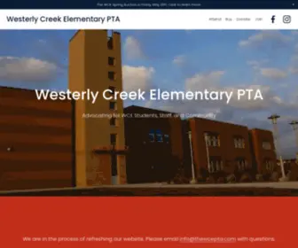 Thewcepta.com(Westerly Creek Elementary PTA) Screenshot