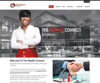 Thewealthconnect.com(Wealth connect) Screenshot