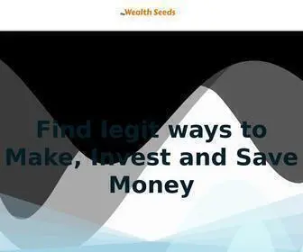 Thewealthseeds.com(The Wealth Seeds) Screenshot