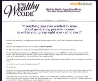 Thewealthycode.com(The Wealthy Code) Screenshot