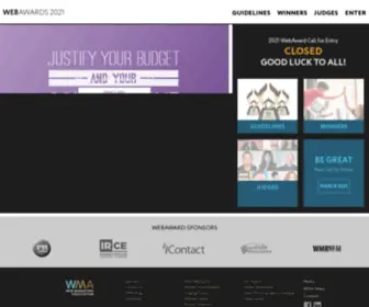 Thewebawards.org(Thewebawards) Screenshot