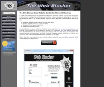 Thewebblocker.com(100% Free Website Blocker) Screenshot
