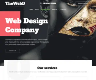 Thewebd.com(Affordable Website Development in Bangalore) Screenshot