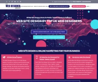 Thewebdesignergroup.co.uk(Web Site Design And Web Design From £495) Screenshot