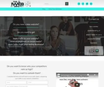 Thewebgrind.com(Web Development & Marketing Specialists) Screenshot