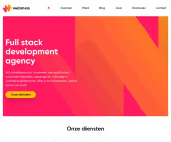 Thewebmen.com(Full stack development agency uit Apeldoorn) Screenshot