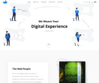 Thewebpeople.in(We Weave Your Digital Experience) Screenshot