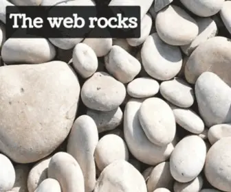 Thewebrocks.com(The web rocks) Screenshot