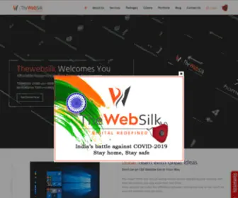 Thewebsilk.in(Thewebsilk) Screenshot