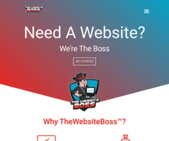 Thewebsiteboss.com(Need A Website) Screenshot