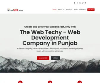 Thewebtechy.com(The Web Techy) Screenshot