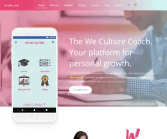 Theweculture.com(The We Culture) Screenshot