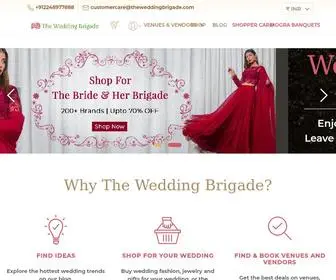 Theweddingbrigade.com(The Wedding Brigade) Screenshot