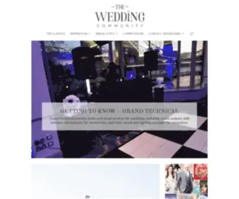 Theweddingcommunityblog.com(Wedding Inspiration) Screenshot