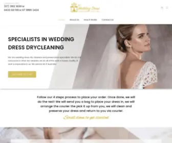 Theweddingdressspecialists.com.au(Wedding Dress Dry Cleaning Specialists In Australia) Screenshot