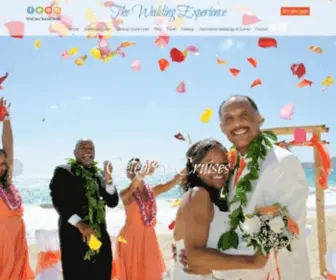 Theweddingexperience.com(The Wedding Experience) Screenshot