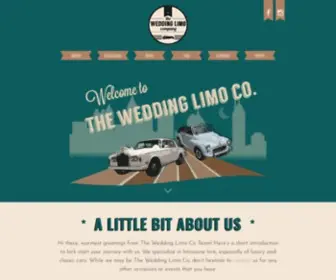 Theweddinglimo.co(Vintage, Classic, Luxury Car Rental) Screenshot