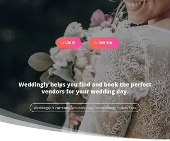 Theweddingly.com(Weddingly) Screenshot