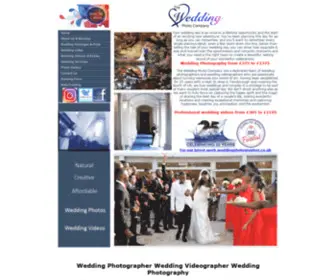 Theweddingphoto.co.uk(The Wedding Photo Company) Screenshot