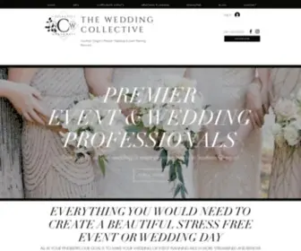 Theweddingscollective.com(Event and Wedding Planning) Screenshot