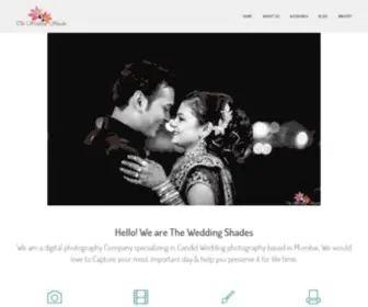 Theweddingshades.com(Best Wedding Photographer in Mumbai) Screenshot