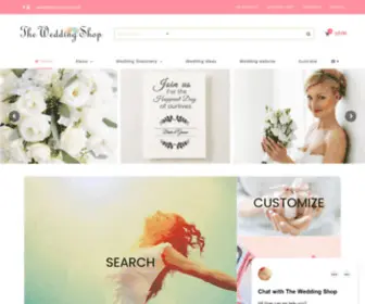 Theweddingshop.lk(Sri Lankan online wedding shop) Screenshot