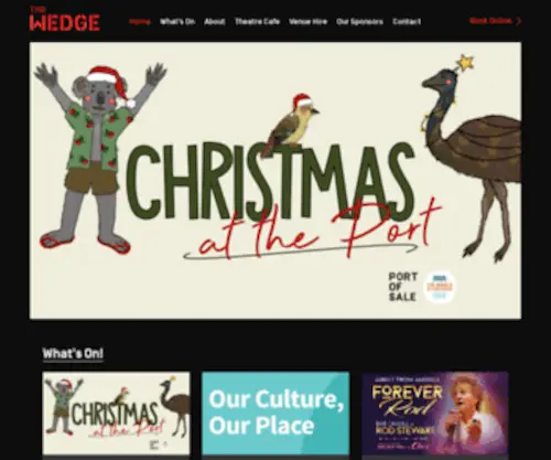 Thewedge.com.au(The Wedge) Screenshot