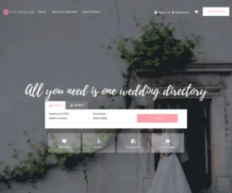 Thewedlab.com(Australian Wedding Directory) Screenshot