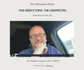 Thewednesdayminute.com(The Wednesday Minute) Screenshot