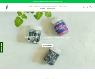 Theweedzard.com(Cannabis Light e Erba Legale) Screenshot