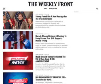 Theweeklyfront.com(The Weekly Front) Screenshot