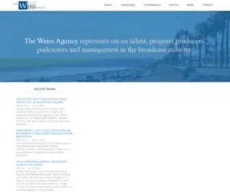 Theweissagency.com(The Weiss Agency) Screenshot