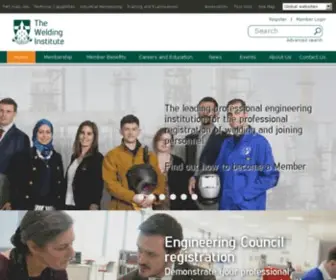 Theweldinginstitute.com(The Welding Institute) Screenshot